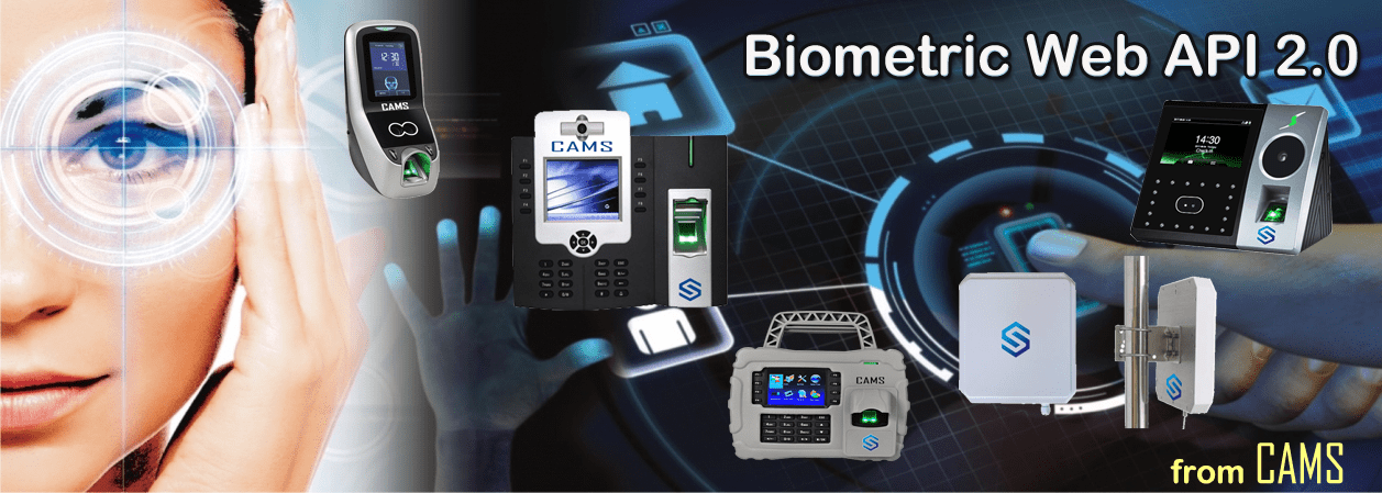 Web API 2.0 for Biometric time, attendance and access control systems